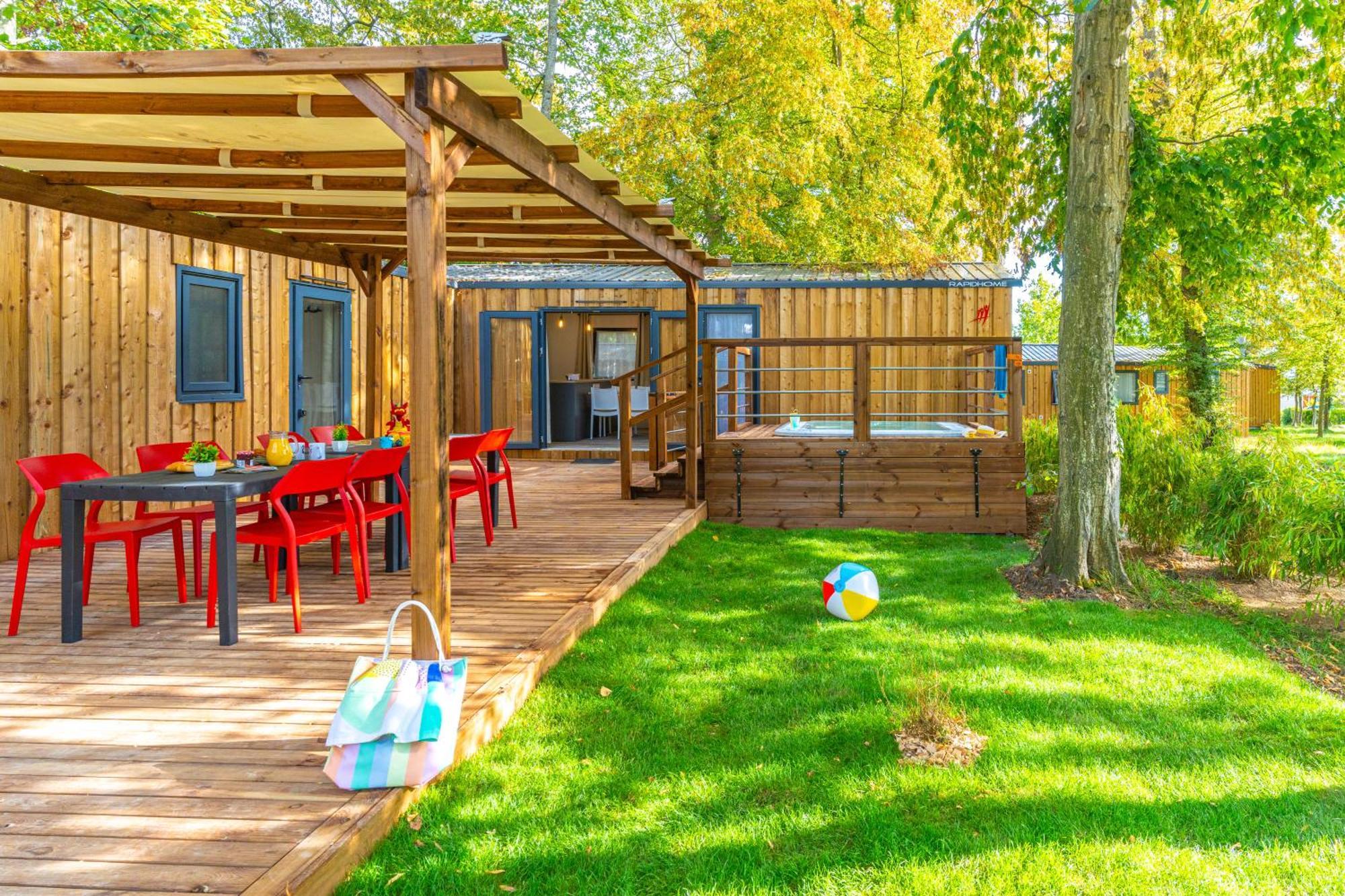 Camping Le Parc De Paris Villevaude Bagian luar foto