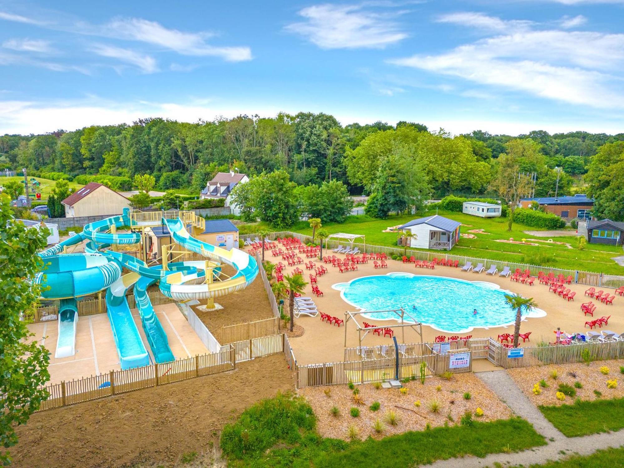 Camping Le Parc De Paris Villevaude Bagian luar foto