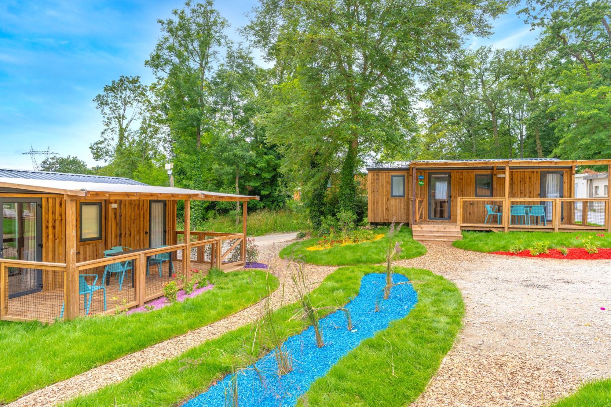 Camping Le Parc De Paris Villevaude Bagian luar foto
