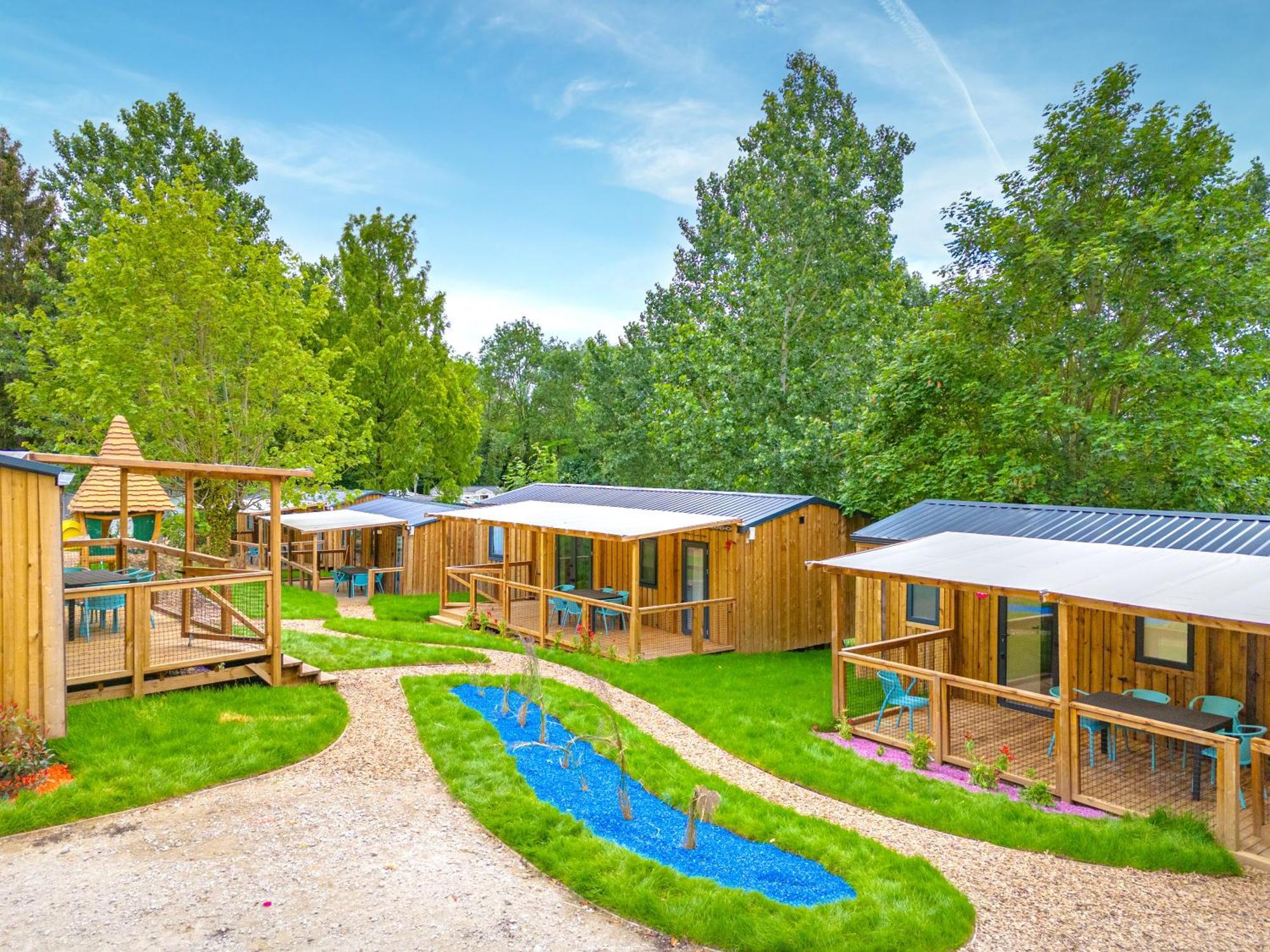 Camping Le Parc De Paris Villevaude Bagian luar foto